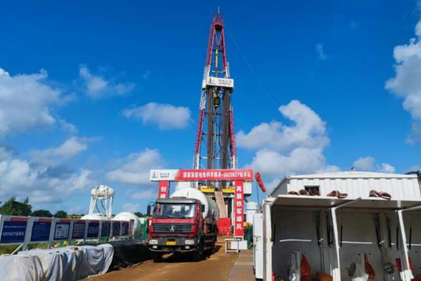 刷新紀(jì)錄！福深熱1井成功鉆探至5200米