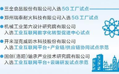 河南新增5個(gè)國家級工業(yè)互聯(lián)網(wǎng)試點(diǎn)示范 “智慧大腦”讓行業(yè)提“智”增效