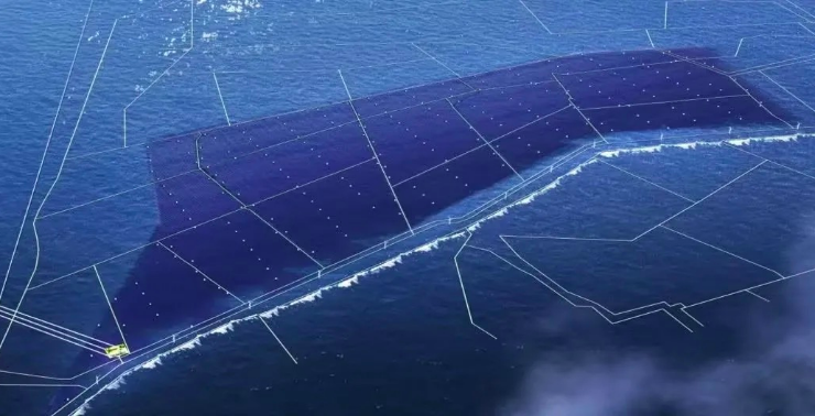 中國(guó)能建參建的國(guó)內(nèi)首個(gè)立體確權(quán)光伏用海項(xiàng)目開(kāi)工