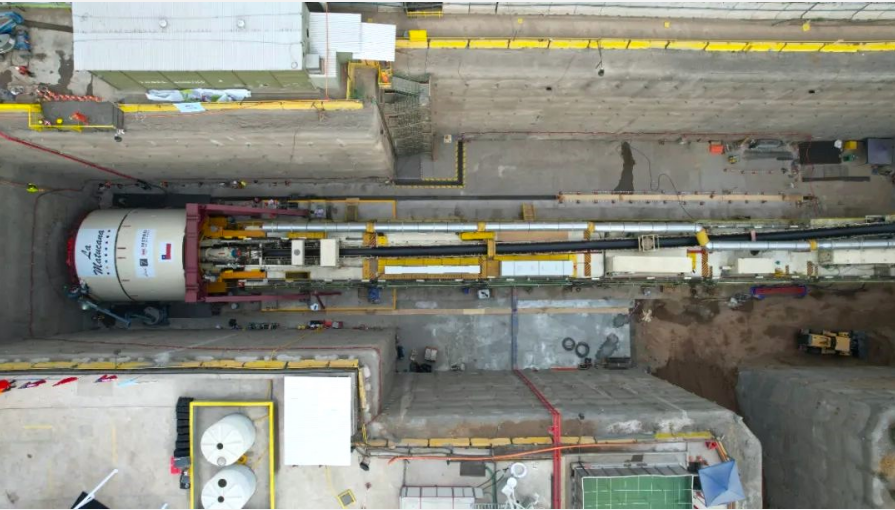 “馬圖卡納號(hào)”出發(fā)！智利圣地亞哥地鐵7號(hào)線盾構(gòu)始發(fā)