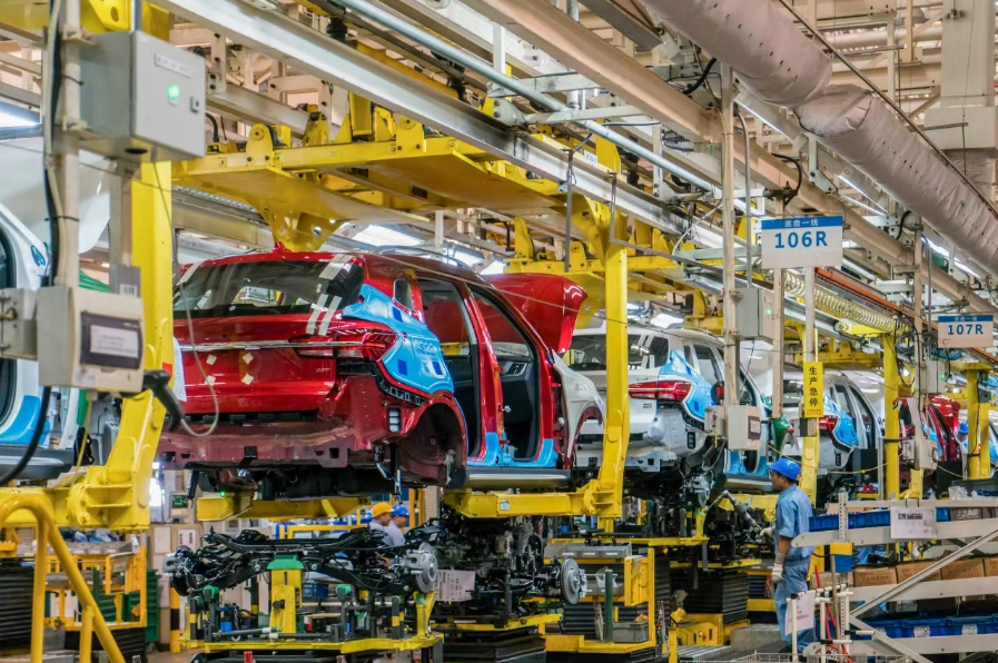 一輛整車下線需要多少秒？看上汽乘用車制造效能飛躍式提升