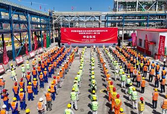 國(guó)內(nèi)最大電池電解液溶劑項(xiàng)目中交