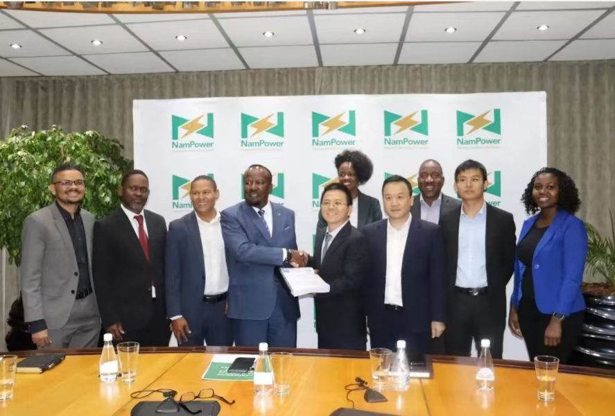 簽約納米比亞最大光伏電站項目！江西國際公司為中非綠色能源合作注入動能