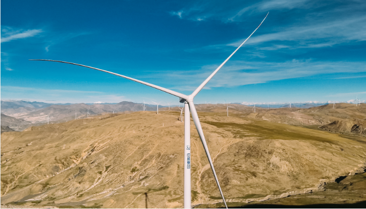 全球超高海拔地區(qū)最大風(fēng)電項目并網(wǎng)