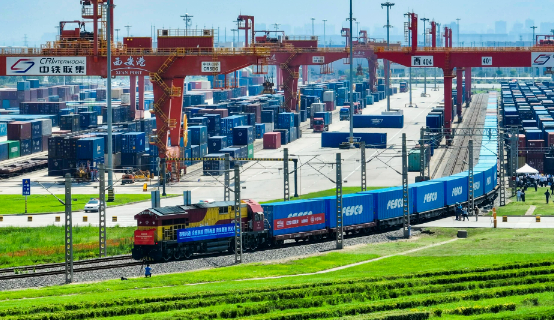 十萬列，中歐班列提升亞歐大陸互聯(lián)互通水平