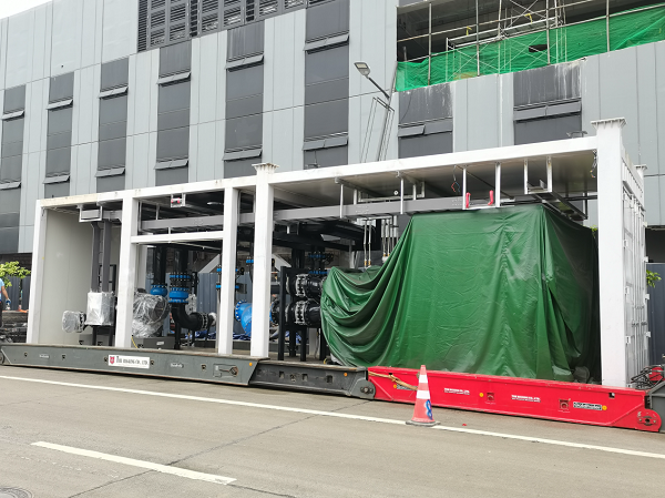 預(yù)制冷站與預(yù)制變電站進(jìn)場(chǎng)，博大數(shù)據(jù)揚(yáng)帆菲律賓數(shù)字“藍(lán)海”