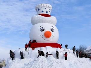 進(jìn)度條再刷新！“爾濱”大雪人即將“C位出道”