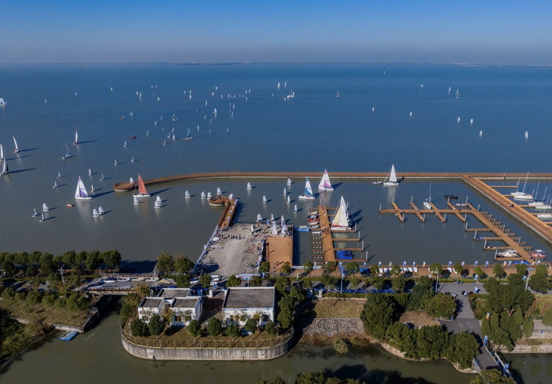 群英薈萃“環(huán)世物流杯”第二屆長(zhǎng)三角帆船賽（上海站）淀山湖即將啟航