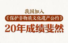 加入國際公約20年我國非遺保護成績斐然