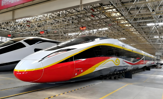 時速400公里CR450動車組樣車亮相