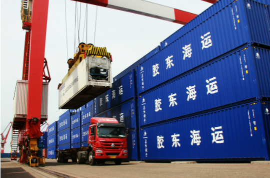 中韓多式聯(lián)運(yùn)（威海-仁川）整車運(yùn)輸再次起航