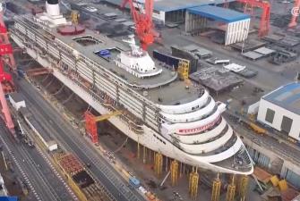 刷新進(jìn)度表！新技術(shù)加快大郵輪建造 中國郵輪業(yè)釋放新活力
