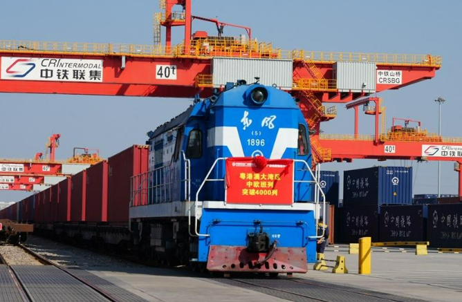 粵港澳大灣區(qū)中歐班列開行突破4000列