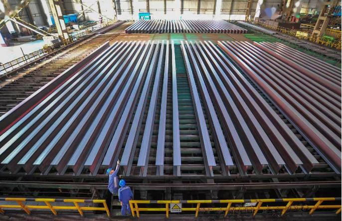 2024年中國寶武馬鋼H型鋼出口創(chuàng)佳績