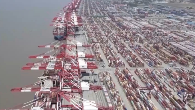 上海港1月集裝箱吞吐量突破500萬標(biāo)箱 創(chuàng)單月吞吐量歷史新高