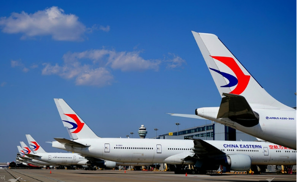 中國東航1月旅客周轉(zhuǎn)量同比上升19.71%