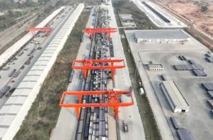 今年前兩個月廣西始發(fā)中越班列發(fā)運貨物量大幅增長