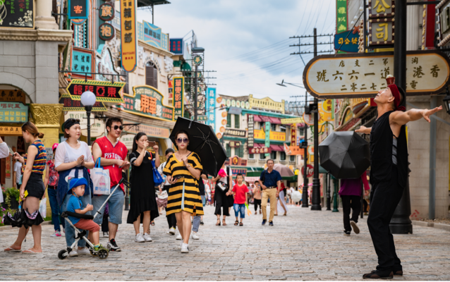 跟著電影游中國 去年橫店影視城外國游客量暴增近1000%