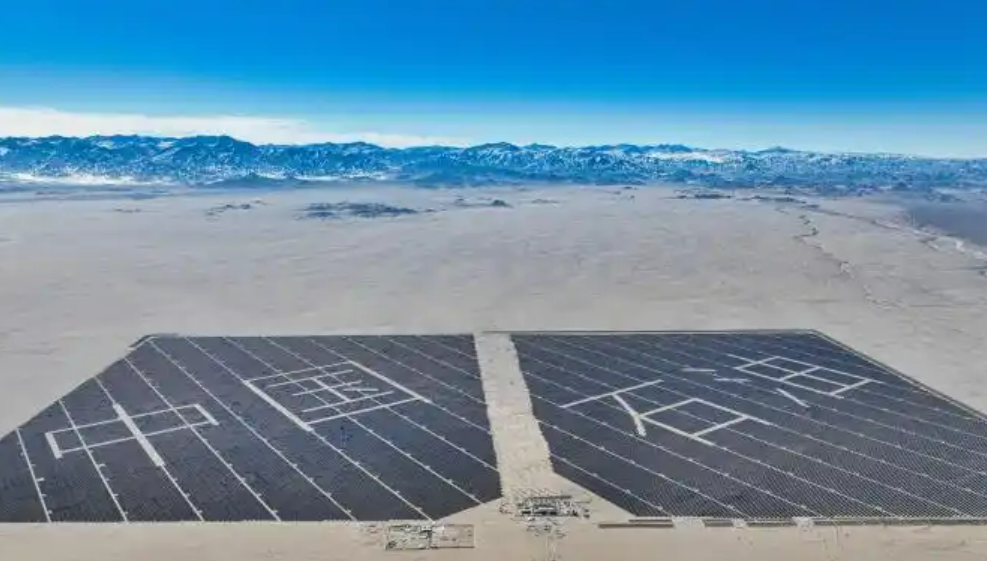 中國石油首個百萬千瓦集中式并網(wǎng)發(fā)電項目上網(wǎng)“綠電”破1億千瓦時