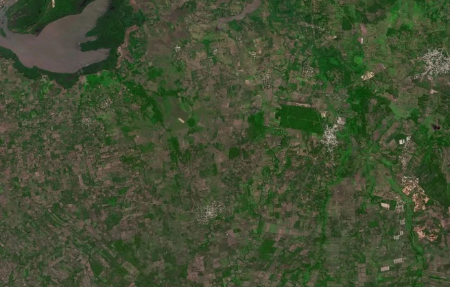 “百公里級太空慧眼”一鏡到底！四維高景三號02星130公里長圖成功回傳