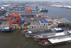 以航運(yùn)優(yōu)勢(shì)降低物流成本 周口港累計(jì)開通32條集裝箱航線