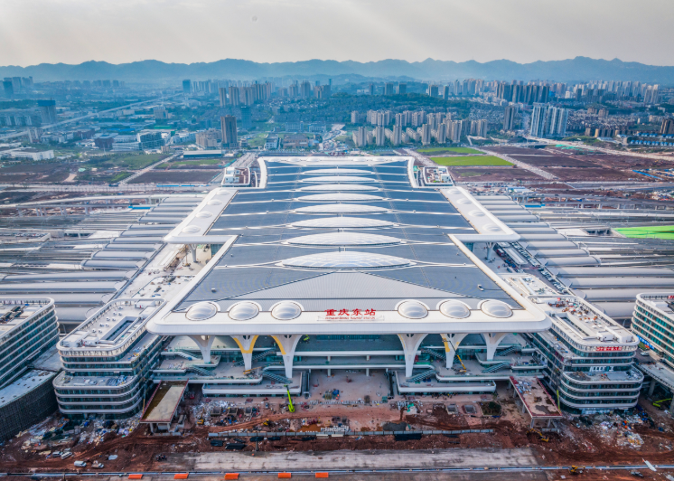 西部地區(qū)最大高鐵樞紐站基本建成完工
