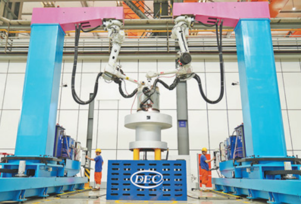 在“聰明”的工廠，造高端的汽輪機