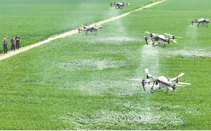 北斗導(dǎo)航、數(shù)字平臺(tái)、無人機(jī)……來看農(nóng)耕里的“科技范”