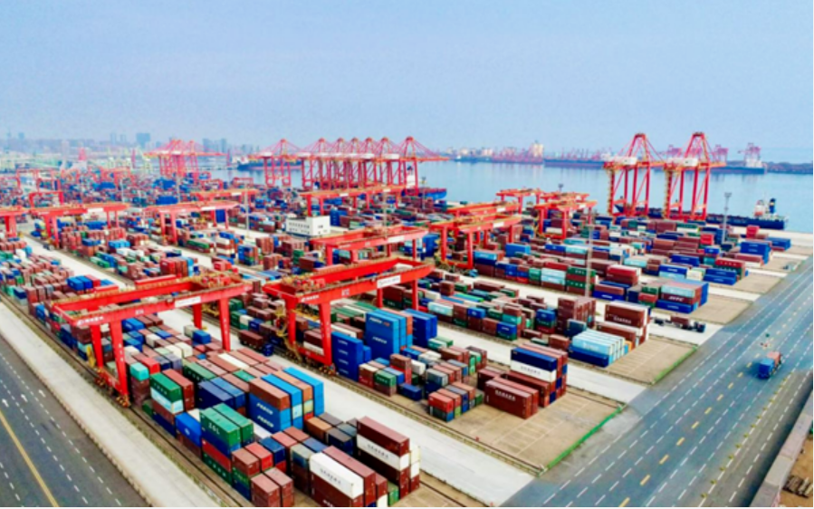 暢通國際物流大通道 山東港口集團(tuán)創(chuàng)新服務(wù)賦能“中國制造”揚(yáng)帆出海