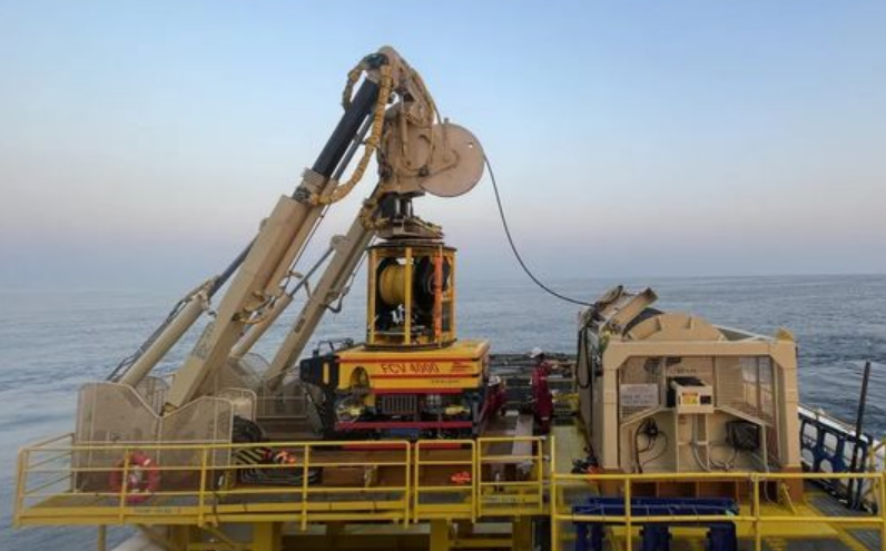 中國海油自研4000米工作級水下機器人首秀亮絕活