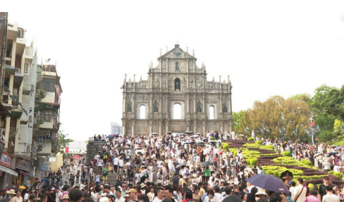 “五一”假期澳門總?cè)刖陈每土客壬仙馑某?></a></div><!-- img end -->	<div   id=