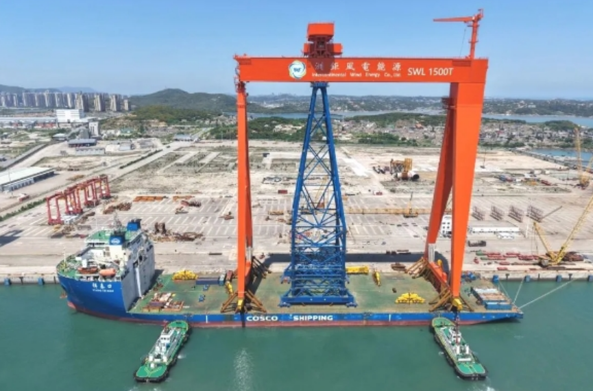 向海圖強(qiáng) 平潭港書寫“國之重器”出海新篇章