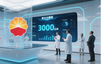 中國(guó)石油發(fā)布3000億參數(shù)昆侖大模型
