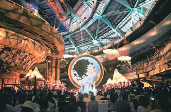 工業(yè)遺址“變身”音樂舞臺