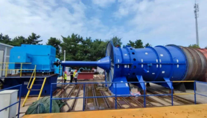 國(guó)內(nèi)首臺(tái)超大功率井下礦用軸流風(fēng)機(jī)投運(yùn)