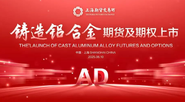 鑄造鋁合金期貨及期權(quán)上市