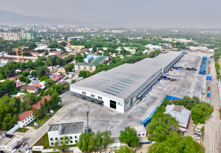 中國(guó)建筑承建的哈薩克斯坦最大物流運(yùn)輸樞紐建成投用