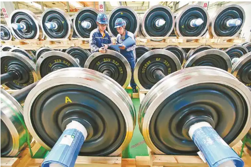 馬鋼車(chē)輪助力氫能源有軌電車(chē)綠色出行