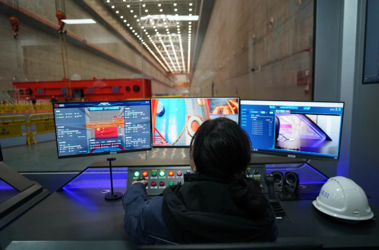 全球首套水電站橋機(jī)遠(yuǎn)程智能操作系統(tǒng)上線