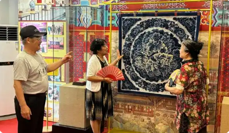 燕京八絕走進(jìn)社區(qū) 非遺融入暑期生活