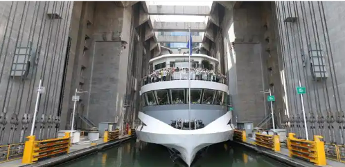 三峽升船機累計客運量突破200萬人次