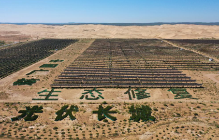 “光伏長城”讓“死亡之?！弊兡茉淳G洲