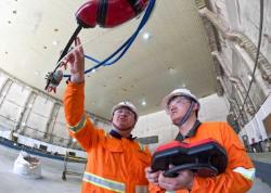 我國(guó)首條海洋油氣裝備智能化涂裝產(chǎn)線投用
