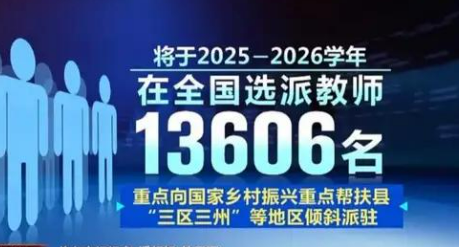兩部門部署實(shí)施2025年“三區(qū)”人才支持計(jì)劃教師專項(xiàng)計(jì)劃