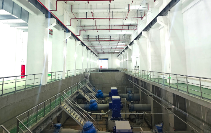 亞洲最大全地埋式高品質(zhì)水廠實(shí)現(xiàn)單日20萬噸通水