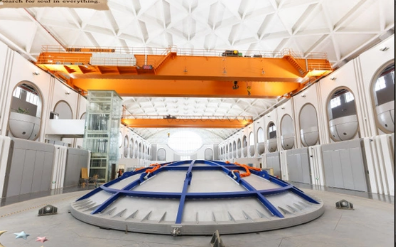 超重力離心模擬與實(shí)驗(yàn)裝置核心設(shè)備正式啟用