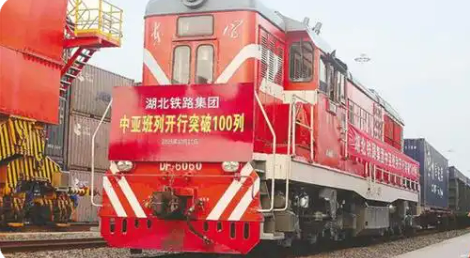中亞班列（武漢）開行已達(dá)百列 今年同比增長339%