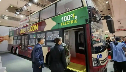 安凱E60純電微循環(huán)巴士亮相比利時客車展