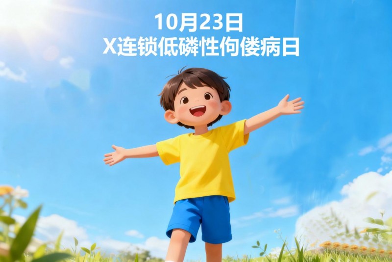 10月23日X連鎖低磷性佝僂病日丨讓“低磷”不再成為成長(zhǎng)的阻礙