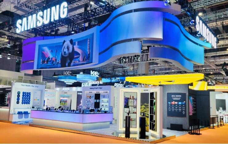 三星Micro RGB色彩技術(shù)亮相進博，智繪AI家電新視界